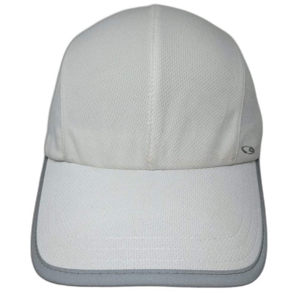 C9 by Champion Baseball Cap White One Size Strapback Reflective Yellow Gray Hat